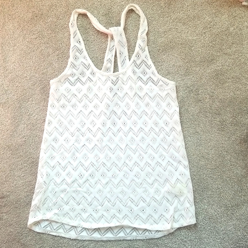 BB Dakota women's small beachwear tank top knitted